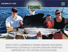 Tablet Screenshot of fanntasticfishing.com